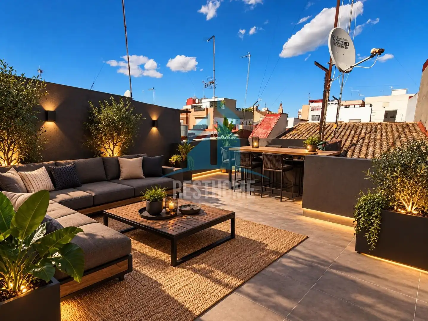 Terraza de Piso en venta en Silla, Valencia