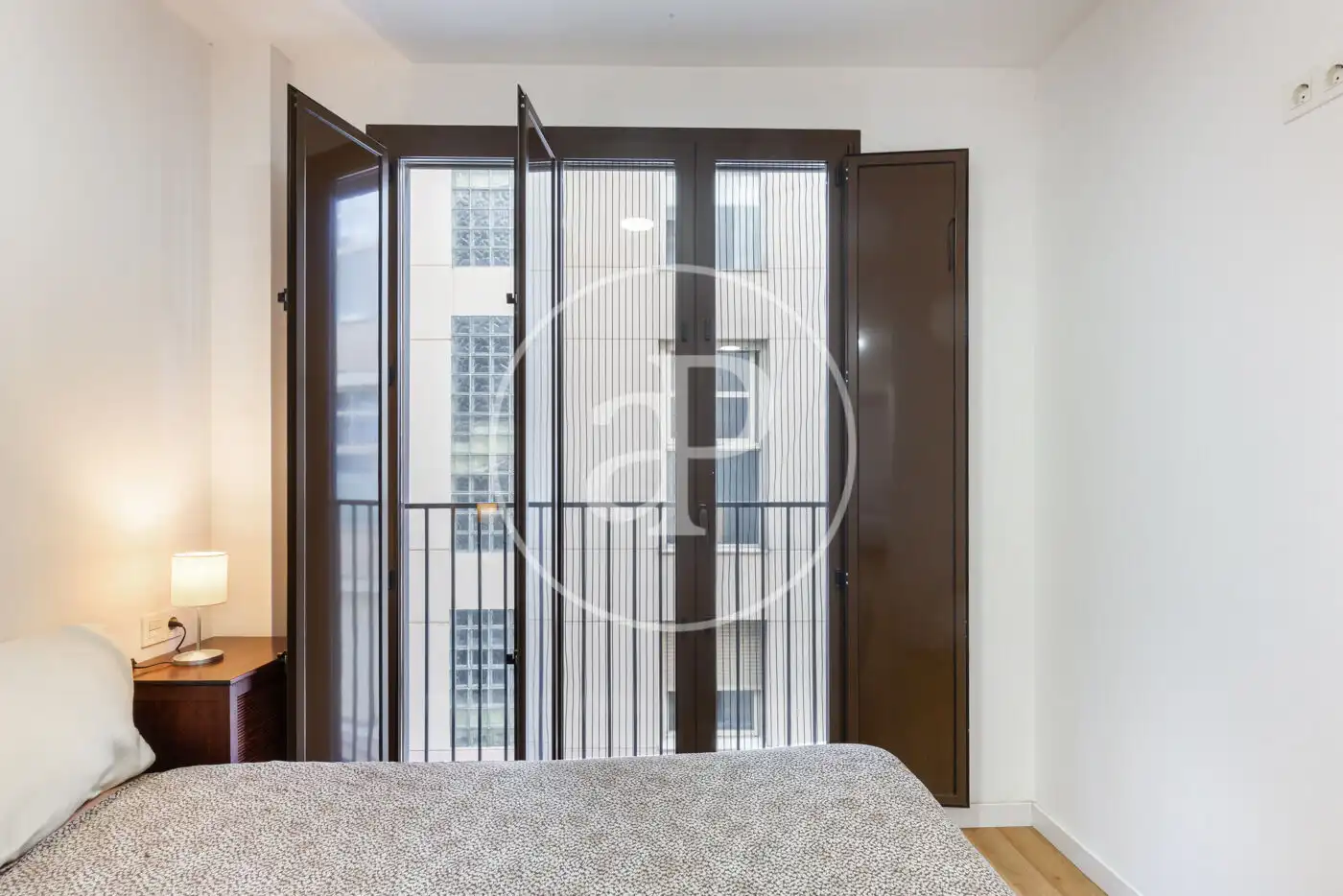 Bedroom of Flat for rent in Valencia  with Air Conditioner, Heating and Furnished