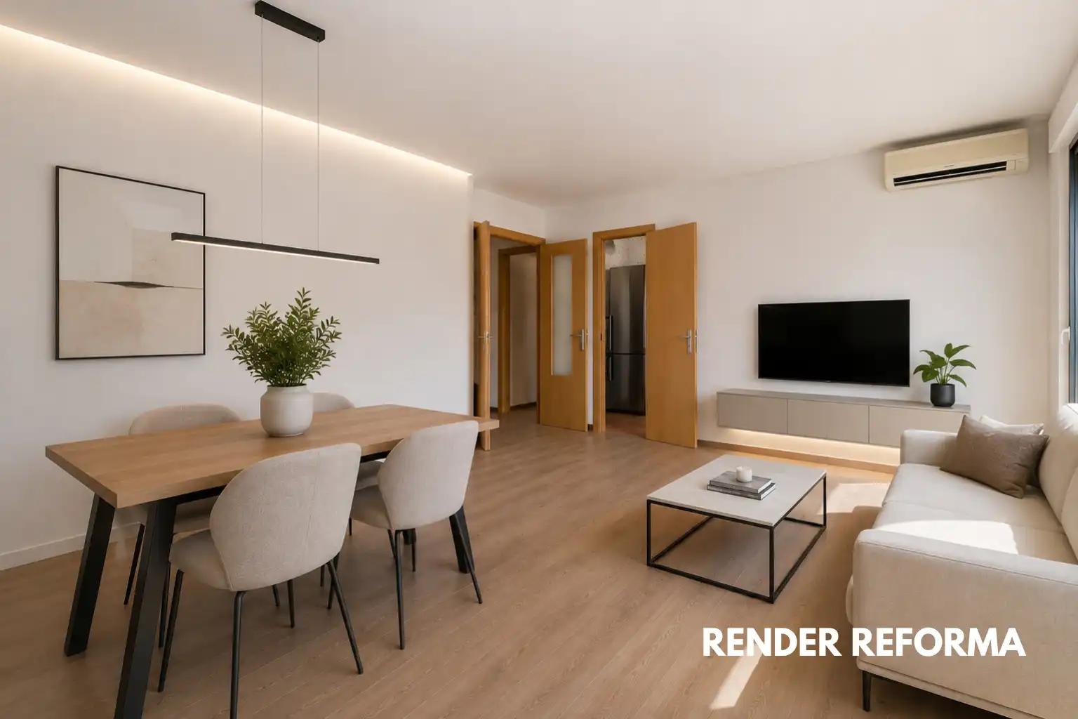 Sala de estar de Piso en venta en Constantí con Aire acondicionado y Balcón
