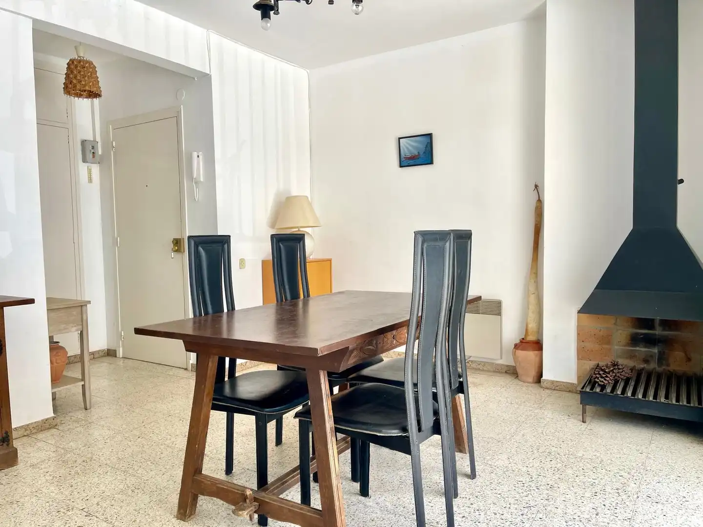 Comedor de Piso en venta en Roses con Terraza, Amueblado y Piscina comunitaria