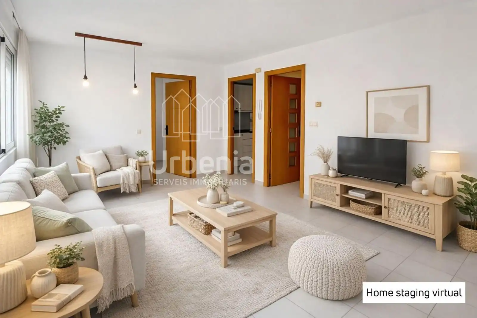 Sala de estar de Piso en venta en Mataró con Calefacción y Trastero