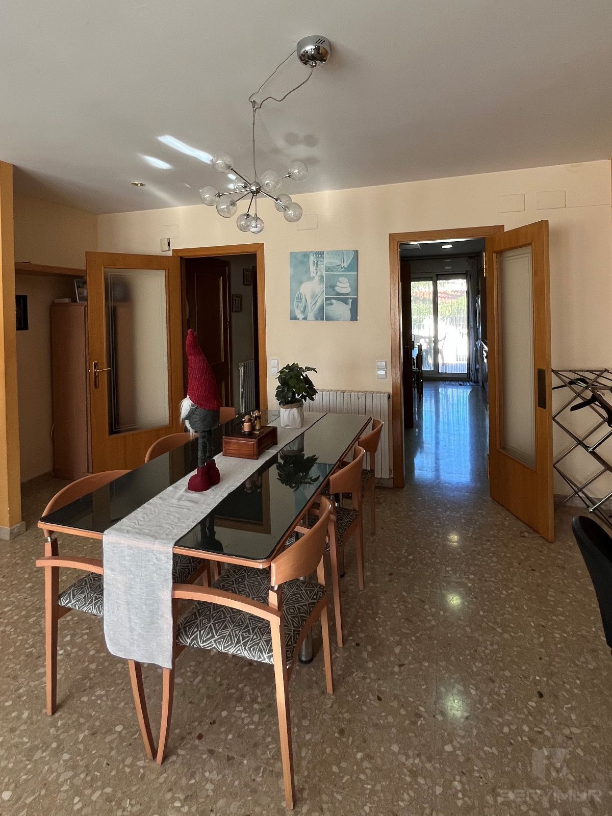 Menjador de Casa adosada en venda en Calldetenes amb Aire condicionat, Calefacció i Jardí privat