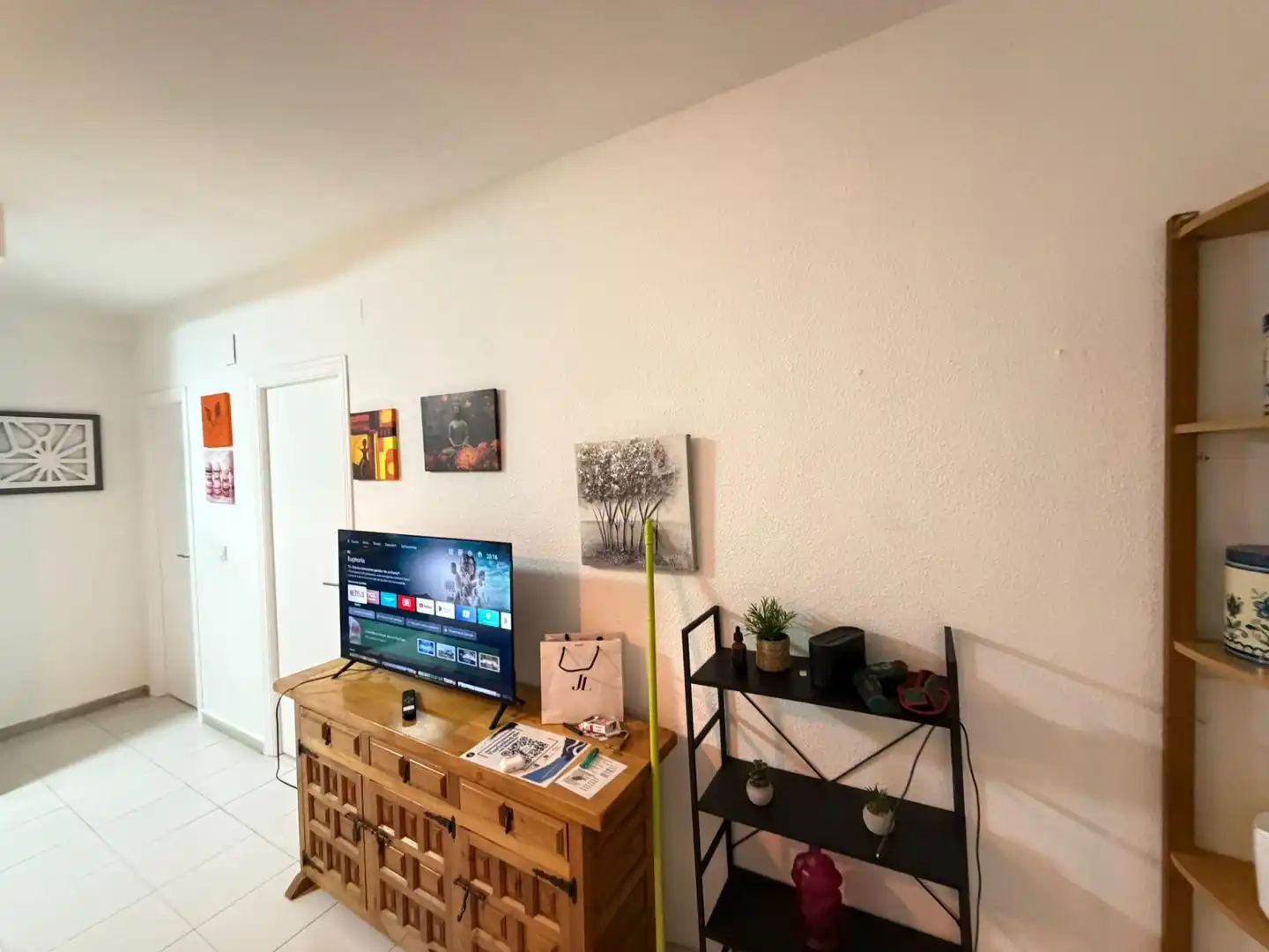 Living room of Flat for rent in Los Alcázares  with Terrace and Furnished