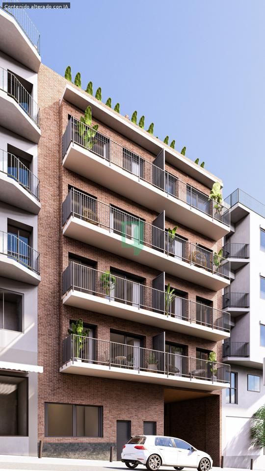 Vista exterior de Pis en venda en Badalona amb Terrassa i Balcó