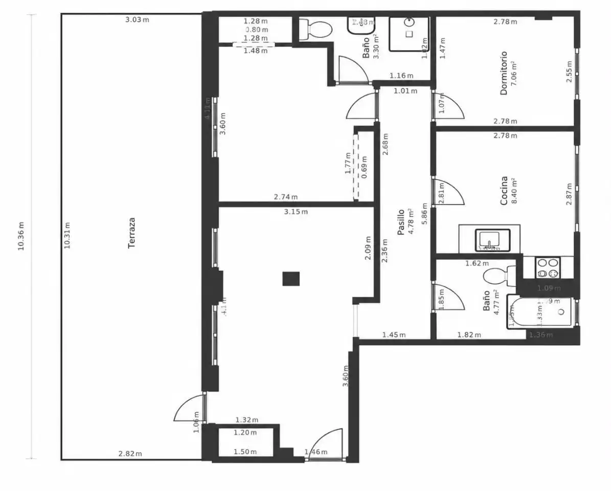 Attic for sale in Oleiros  with Heating and Terrace