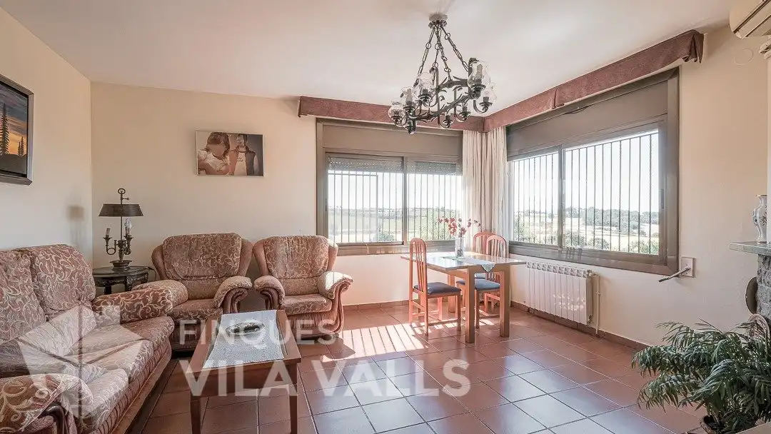 Living room of Houses for sale in Sentmenat  with Heating, Private garden and Storage room