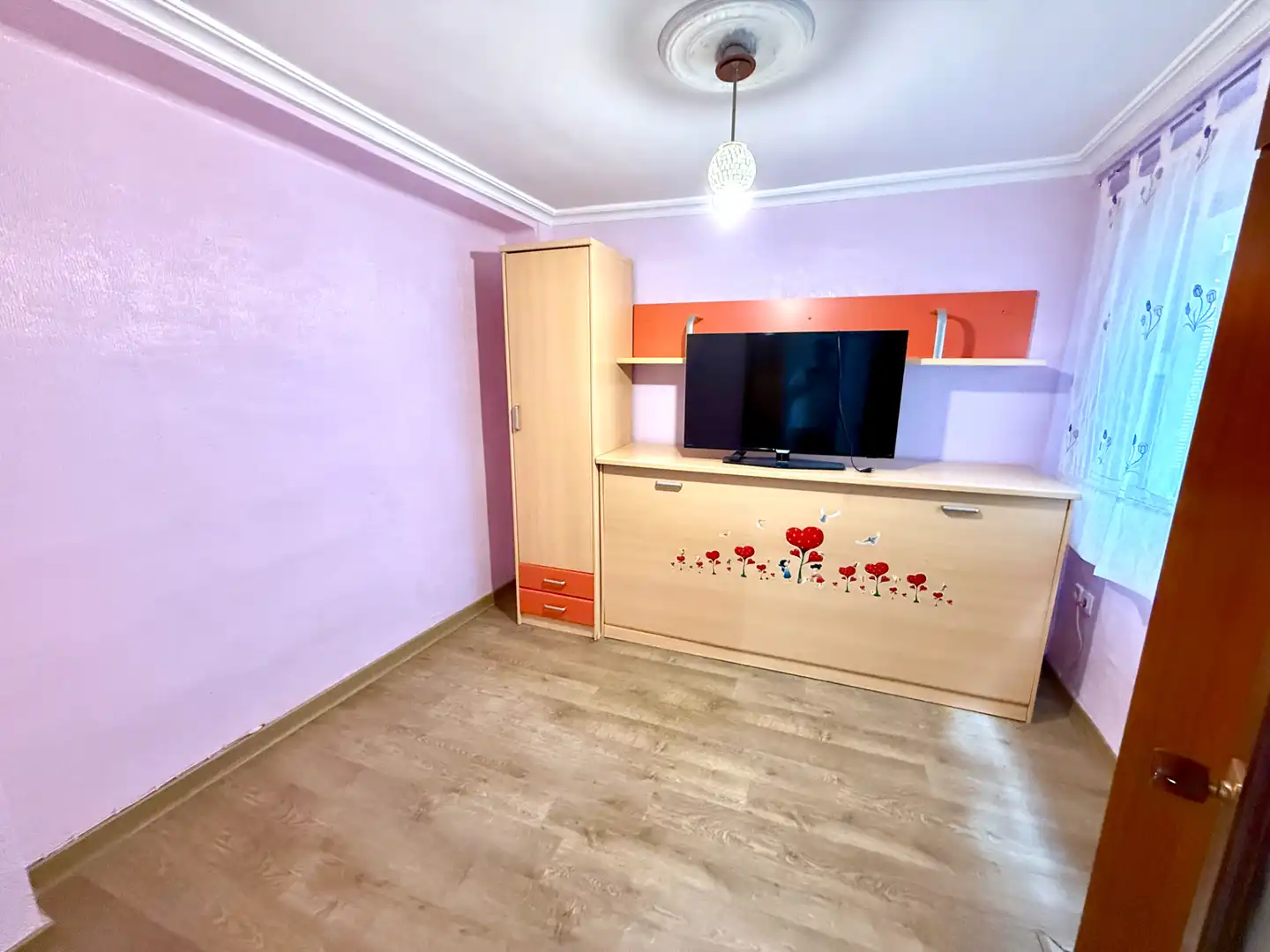 Wohnzimmer von Wohnung zum Verkauf in San Juan de Aznalfarache mit Klimaanlage und Ofen