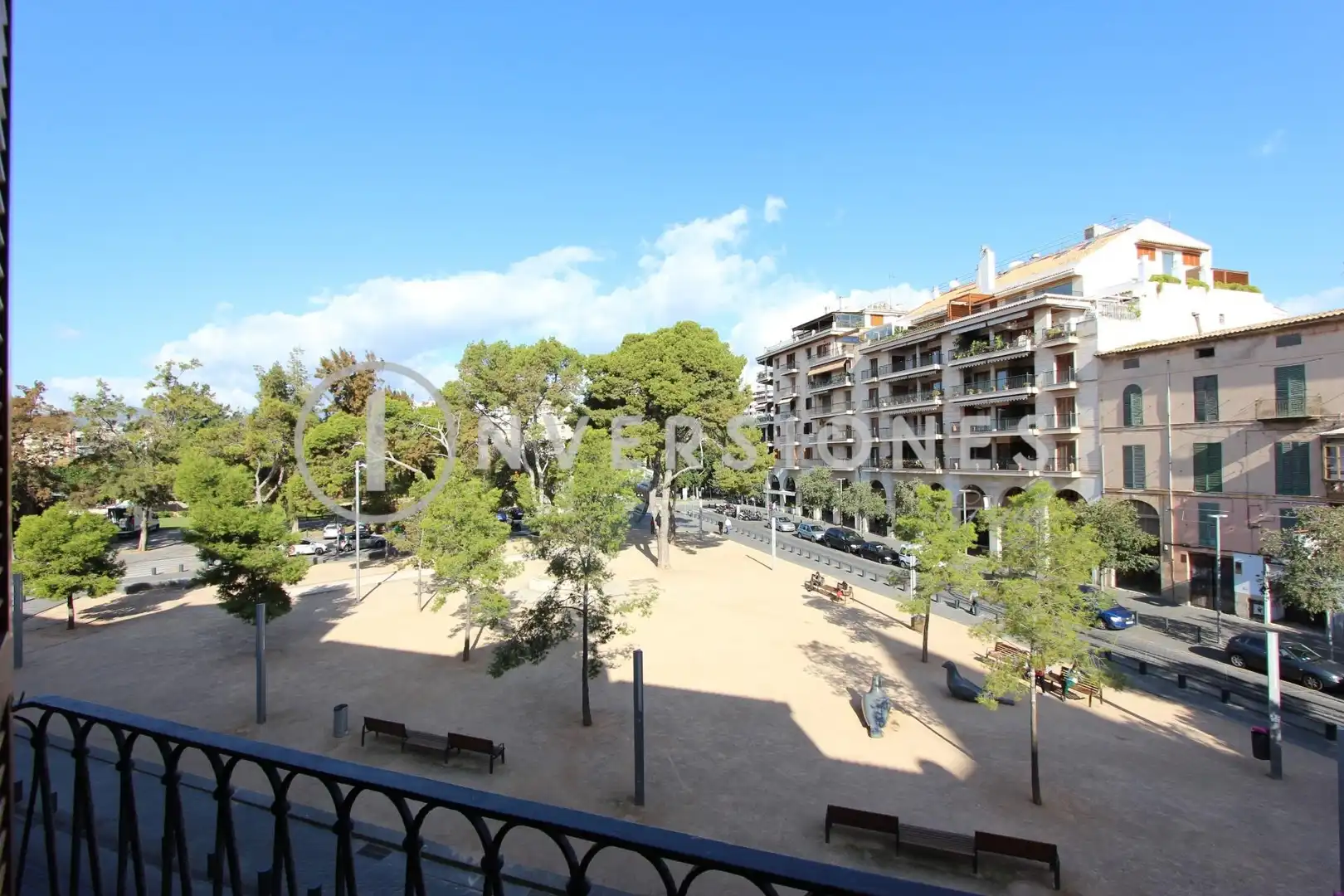 Außenansicht von Wohnung zum Verkauf in  Palma de Mallorca mit Klimaanlage, Möbliert und Balkon