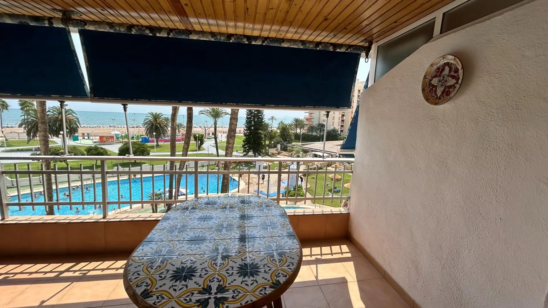 Jardín de Apartamento en venta en Cullera con Terraza, Amueblado y Balcón