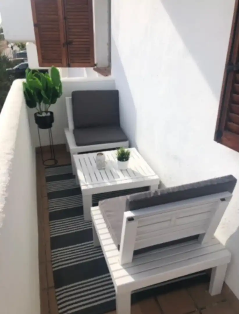 Terrassa de Apartament en venda en Peñíscola / Peníscola amb Calefacció, Terrassa i Moblat