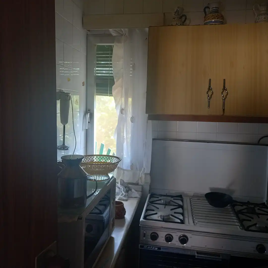 Kitchen of Flat for sale in Toledo  with Terrace and Furnished