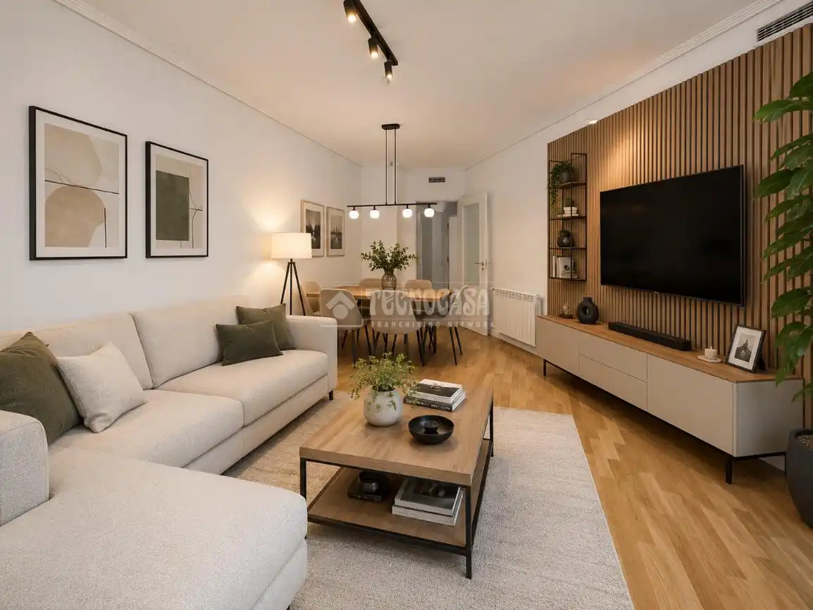 Sala de estar de Piso en venta en Getafe con Aire acondicionado, Calefacción y Terraza
