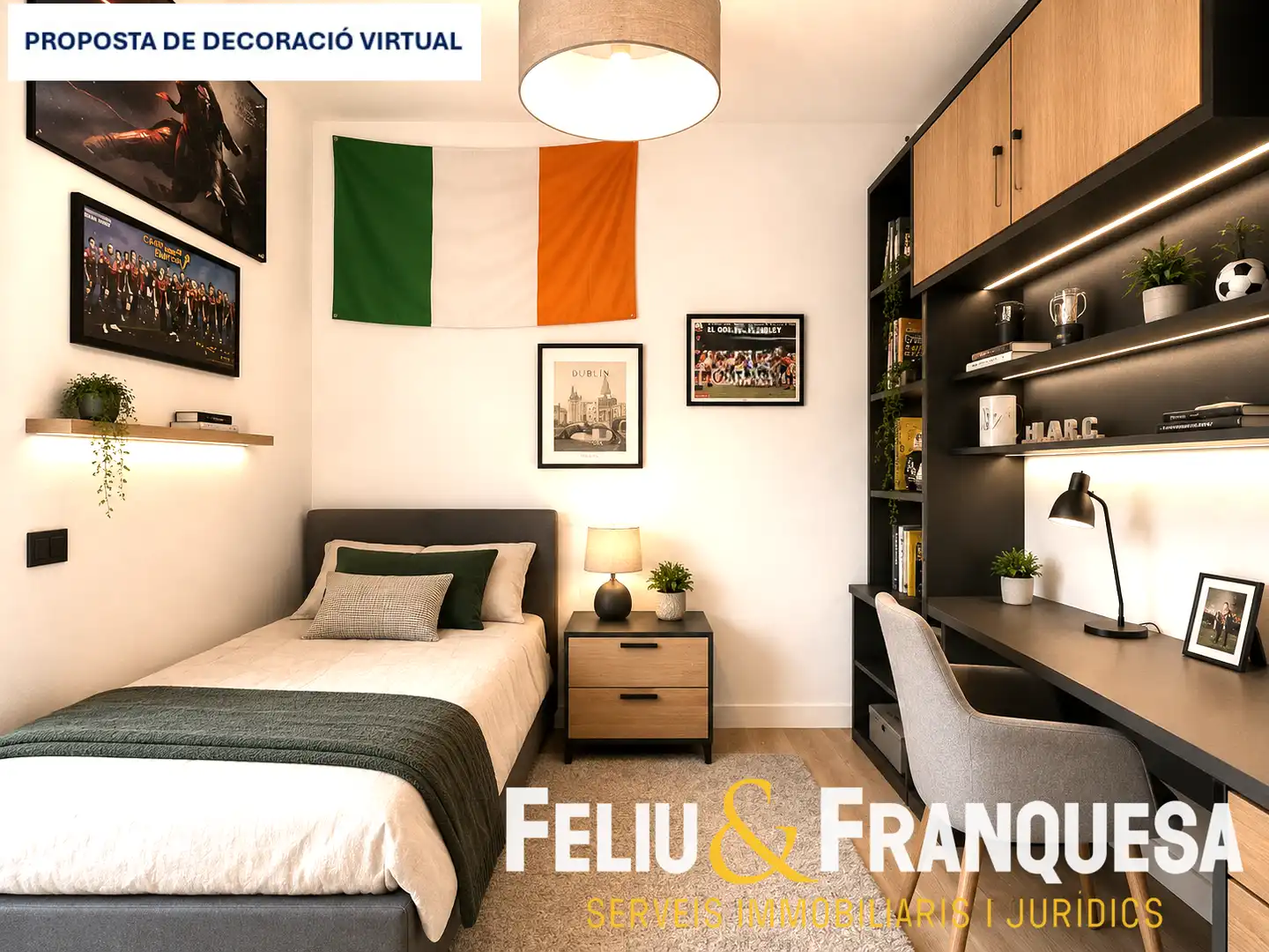 Bedroom of Houses for sale in Sant Cugat del Vallès  with Heating, Private garden and Terrace