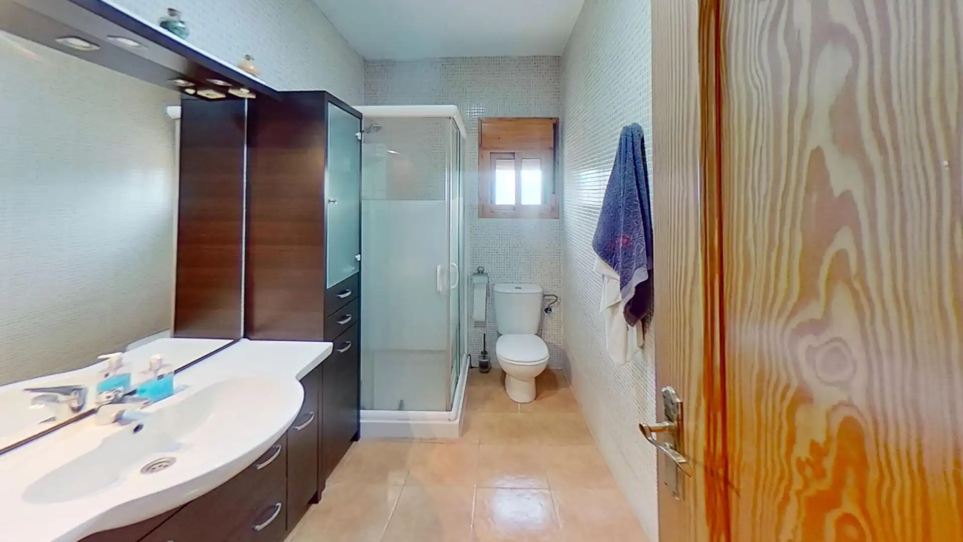Bathroom of Country homes for sale in Agost  with Air Conditioner, Private garden and Storage room