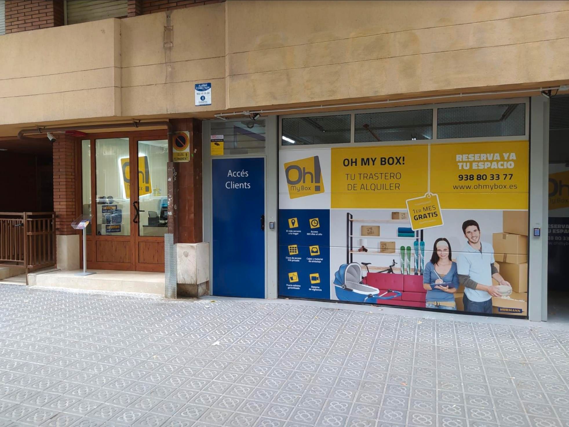 Box room to rent in  Barcelona Capital  with Alarm
