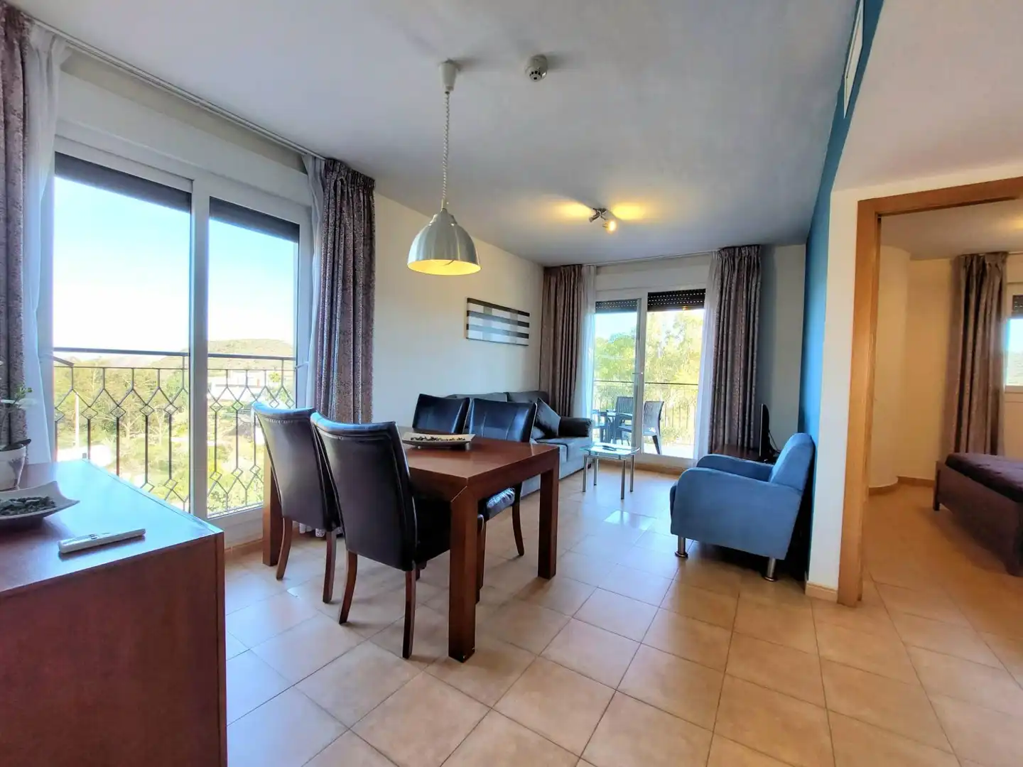 Sala d'estar de Àtic en venda en Águilas amb Aire condicionat, Calefacció i Jardí privat