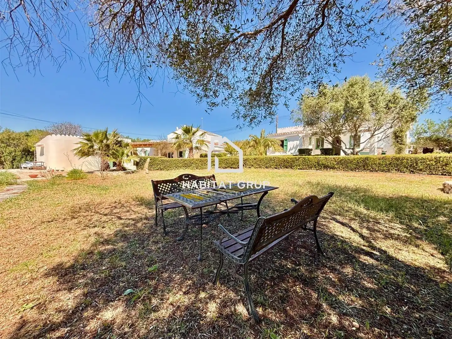 Außenansicht von Haus oder Chalet zum Verkauf in Sant Lluís mit Klimaanlage, Heizung und Privatgarten