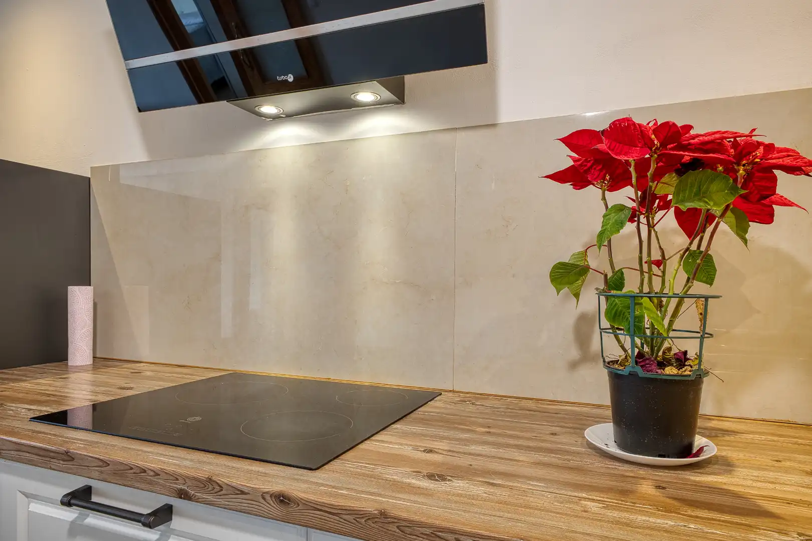 Kitchen of Flat for rent in El Campello  with Air Conditioner, Heating and Private garden