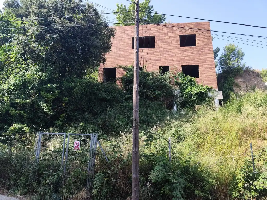 Vista exterior de Casa adosada en venta en Piera