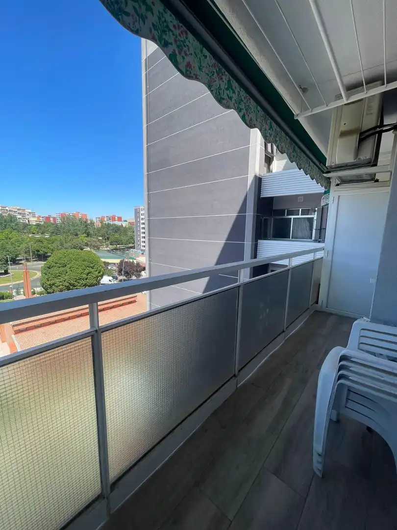Terrasse von Wohnung zur Miete in Fuenlabrada mit Klimaanlage, Heizung und Parkett