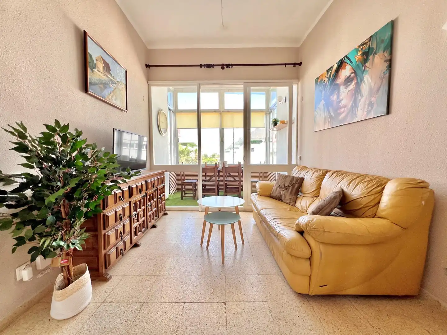 Living room of Flat for sale in Amposta  with Balcony