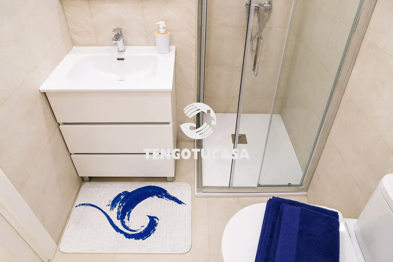Bany de Pis en venda en Madrid amb Aire condicionat, Calefacció i Terrassa