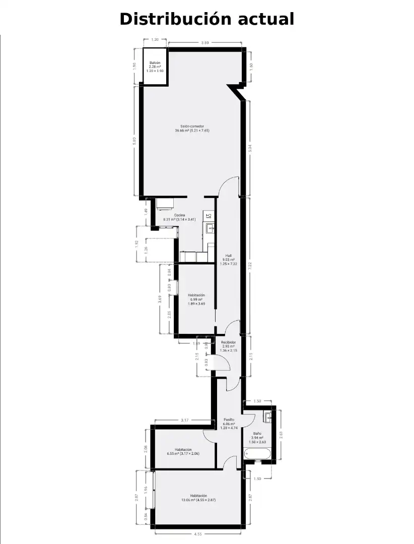 Appartement avec terrasse à vendre à Carrer d'Aragó, imagen 41