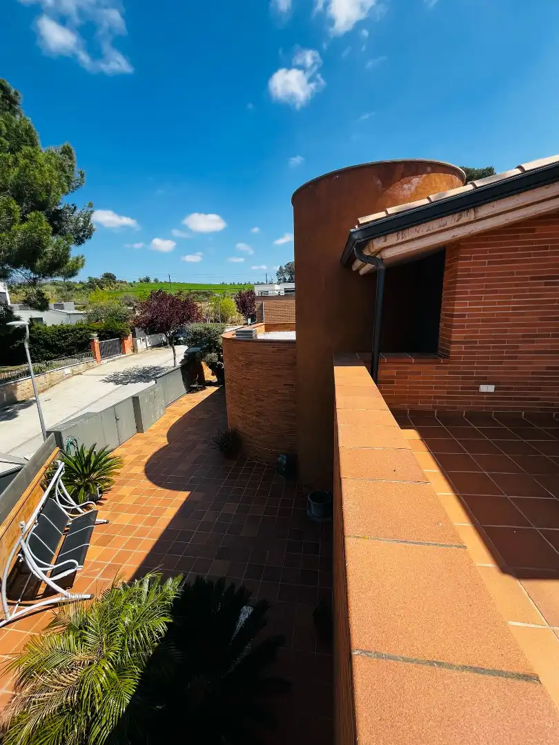 Terrassa de Casa o xalet en venda en Piera amb Aire condicionat, Calefacció i Jardí privat