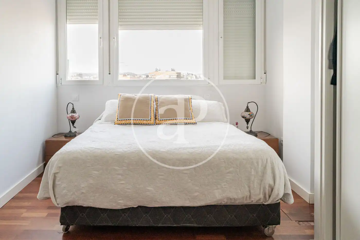 Schlafzimmer von Wohnung zum Verkauf in Madrid mit Klimaanlage und Heizung