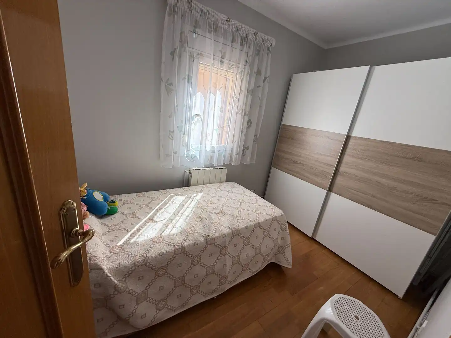 Bedroom of Flat for sale in Santa Coloma de Gramenet  with Air Conditioner, Heating and Terrace