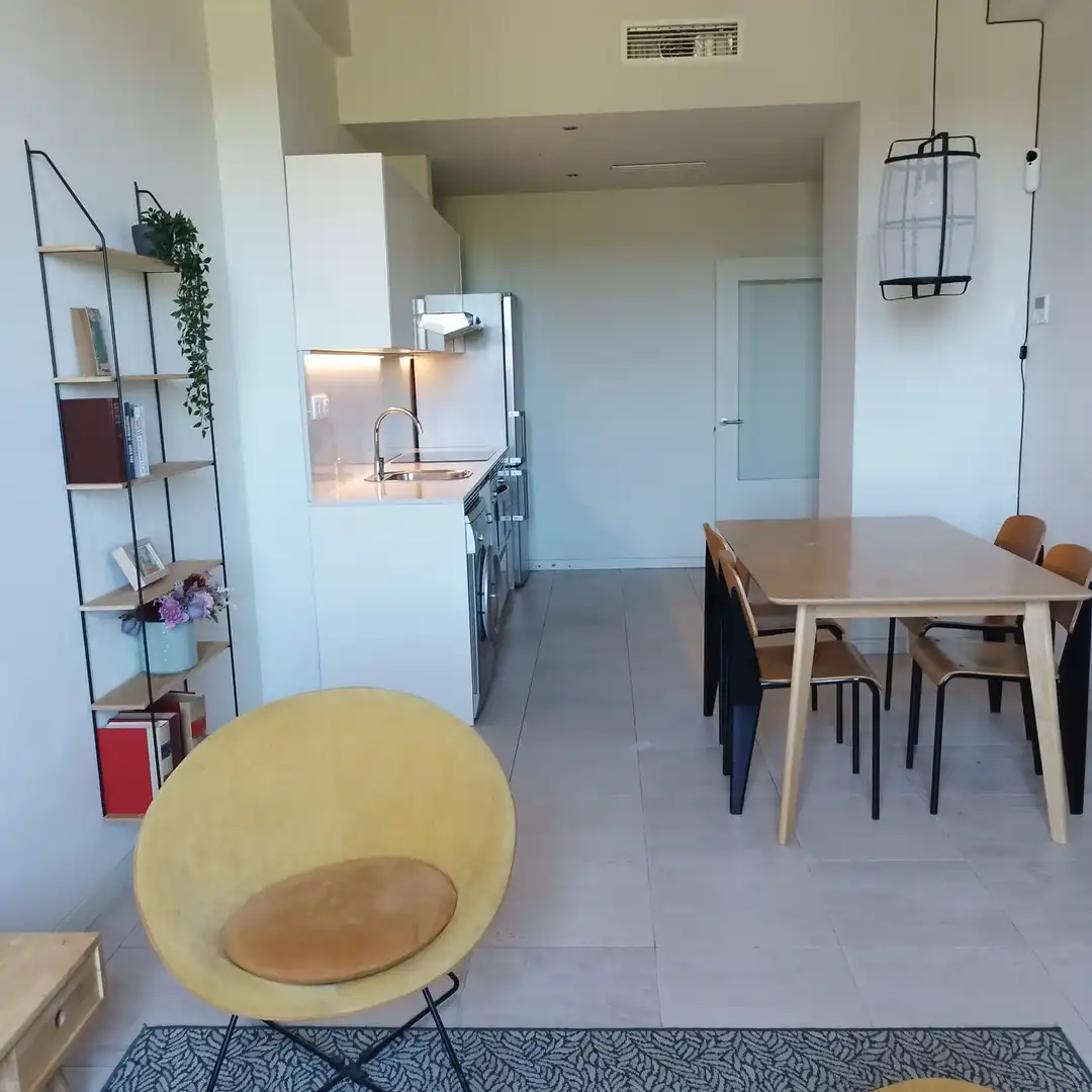 Kitchen of Flat for rent in Barcelona  with Air Conditioner, Heating and Furnished