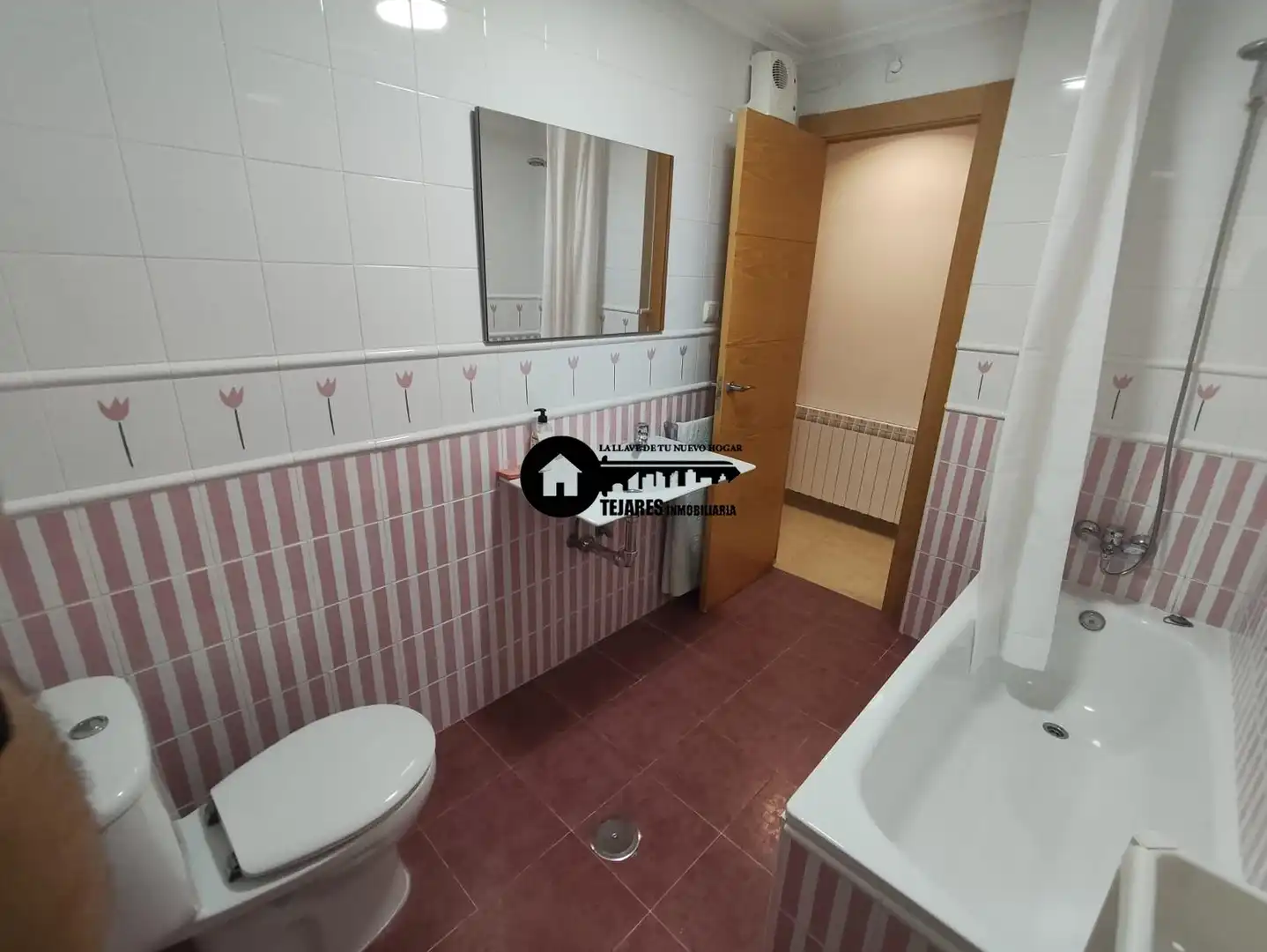 Badezimmer von Wohnung zur Miete in Albacete mit Klimaanlage, Heizung und Möbliert