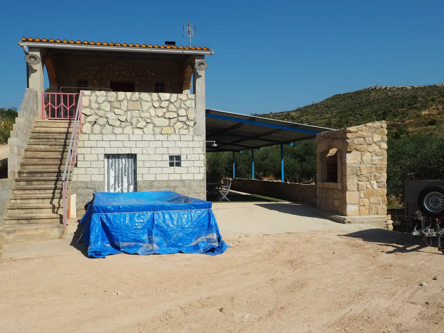 Exterior view of Country homes for sale in Flix  with Heating, Terrace and Storage room