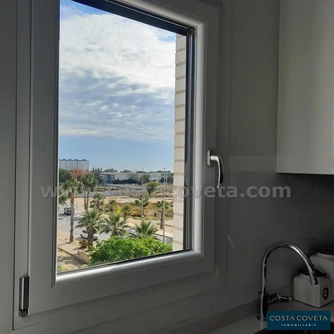 Exterior view of Apartments for sale in El Campello  with Air Conditioner, Swimming Pool and Furnished