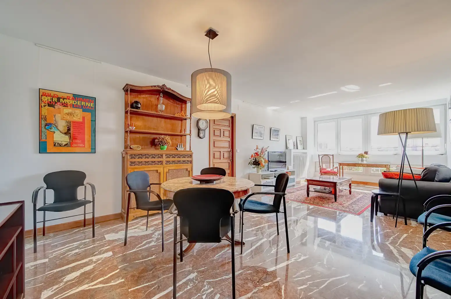 Dining room of Flat for sale in  Pamplona / Iruña  with Heating and Parquet flooring
