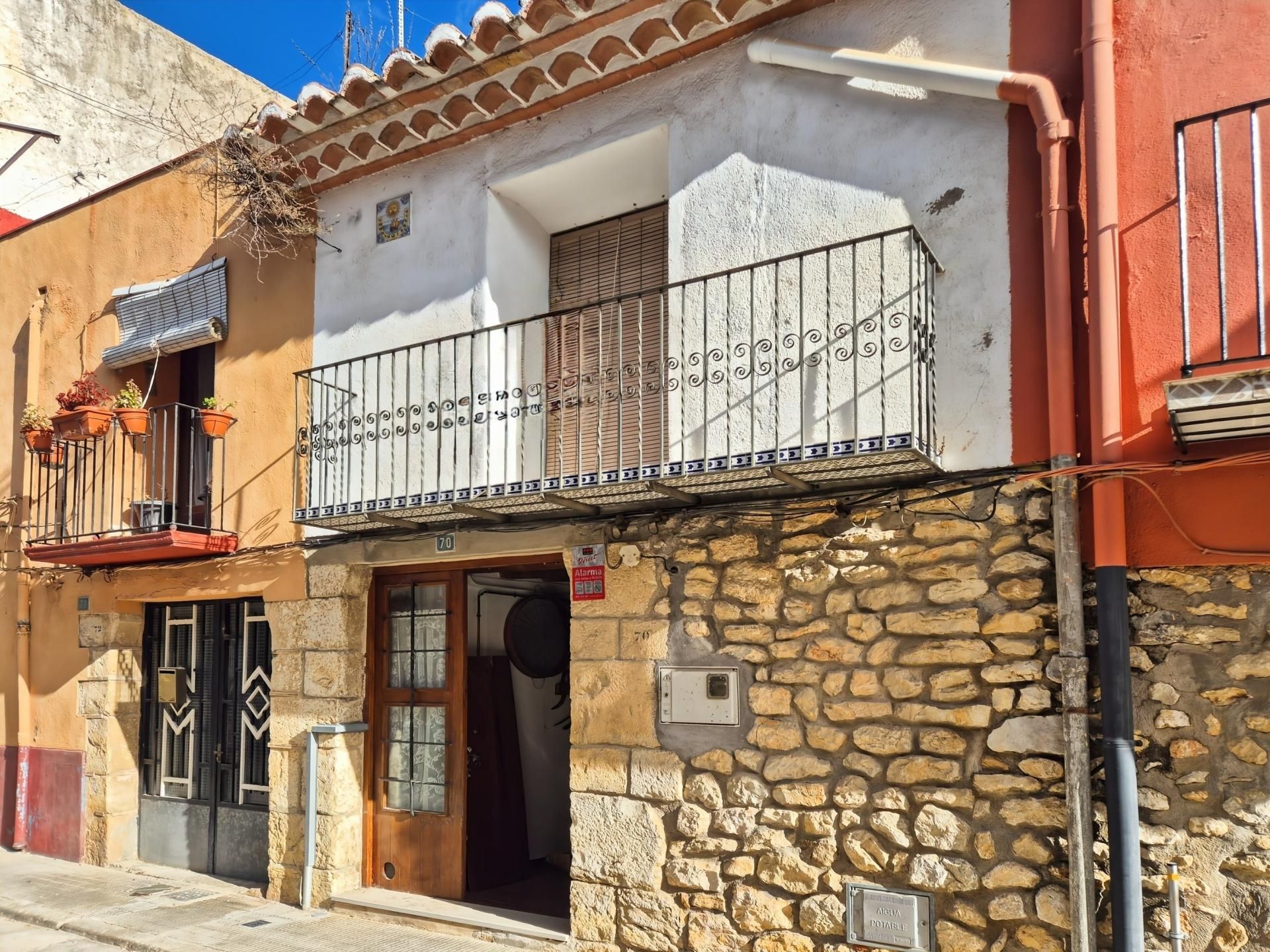 Exterior view of Country house for sale in Sant Mateu  with Heating