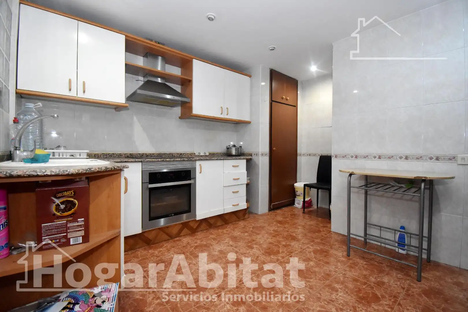 Cuina de Pis en venda en Castellón de la Plana / Castelló de la Plana amb Aire condicionat, Calefacció i Moblat
