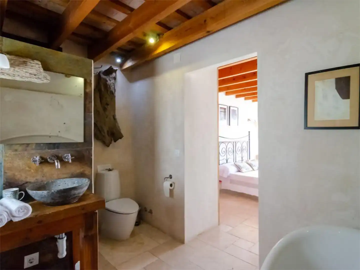 Baño de Casa adosada en venta en Tarifa con Aire acondicionado y Balcón
