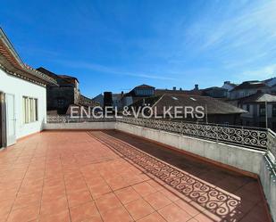 Terrace of Single-family semi-detached for sale in Pontevedra Capital   with Heating, Parquet flooring and Terrace