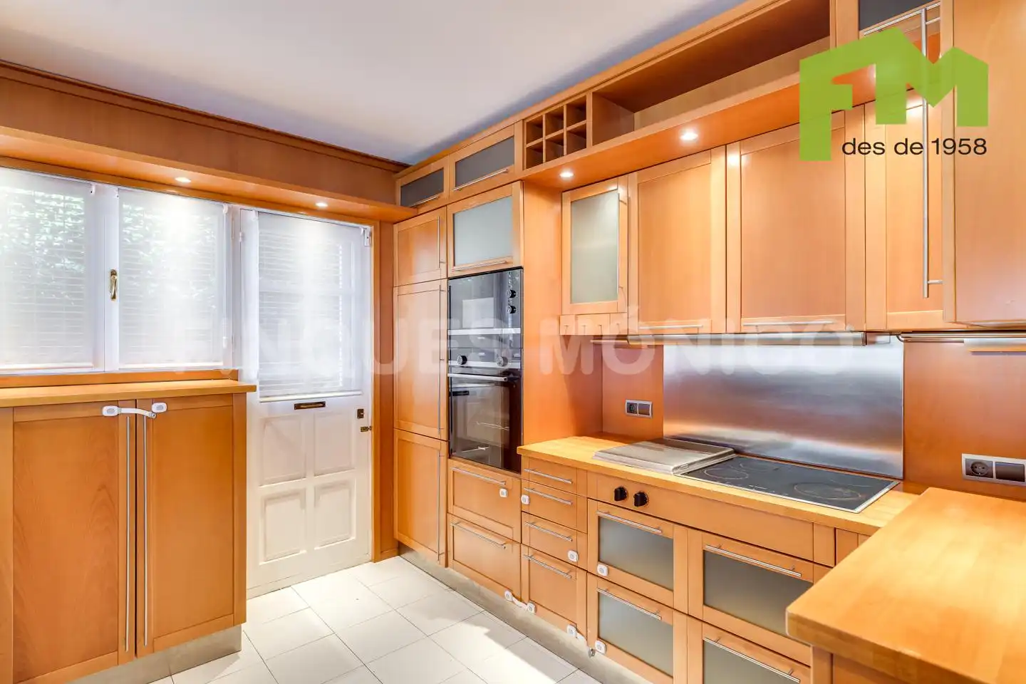 Cocina de Casa o chalet en venta en Teià con Aire acondicionado, Calefacción y Jardín privado
