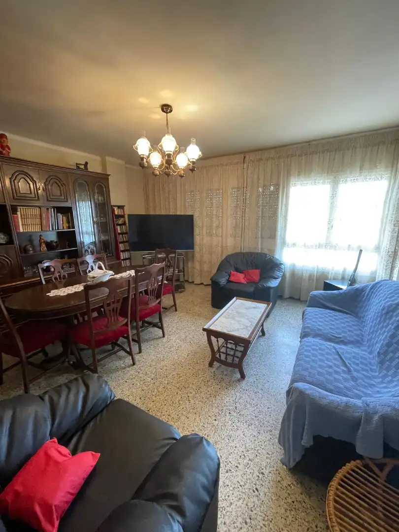 Living room of Flat for sale in Fraga  with Furnished