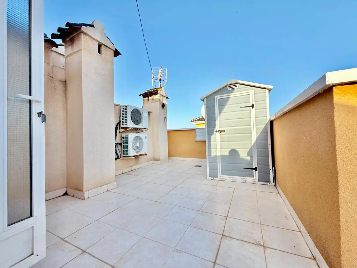 Terrace of Detached homes for sale in Pilar de la Horadada  with Air Conditioner, Private garden and Terrace