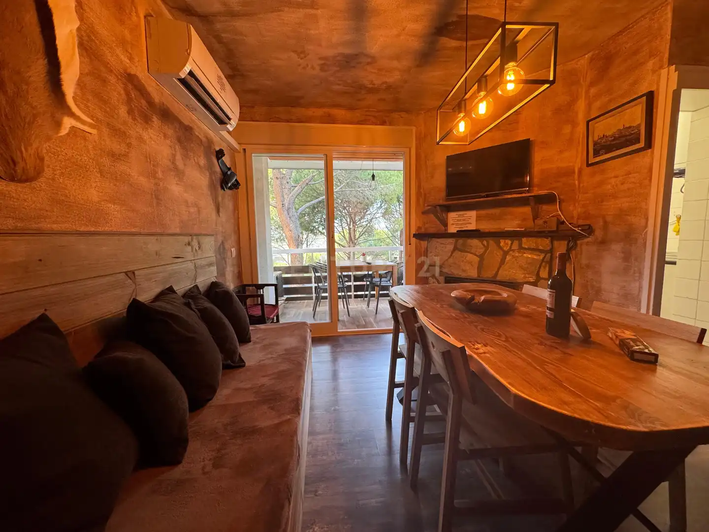 Esszimmer von Wohnungen zum Verkauf in San Martín de Valdeiglesias mit Klimaanlage, Privatgarten und Möbliert