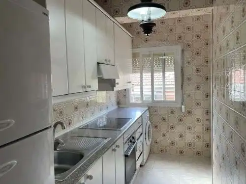 Kitchen of Flat for sale in Madrid  with Air Conditioner, Heating and Terrace