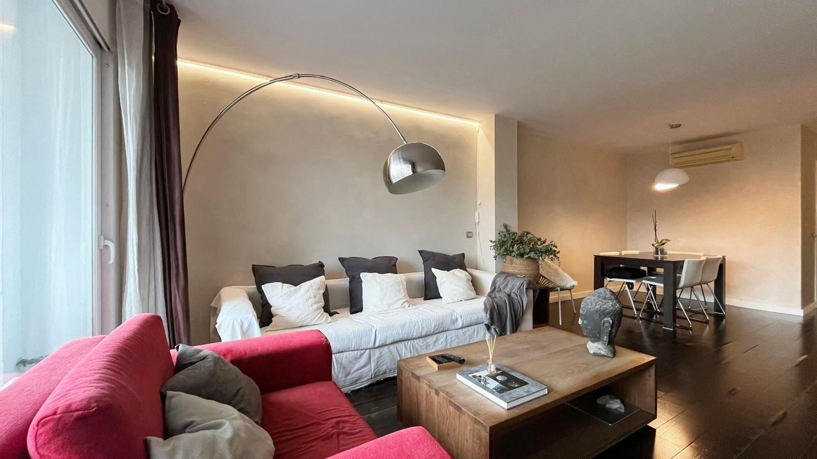Sala d'estar de Pis en venda en  Palma de Mallorca amb Aire condicionat, Calefacció i Parquet
