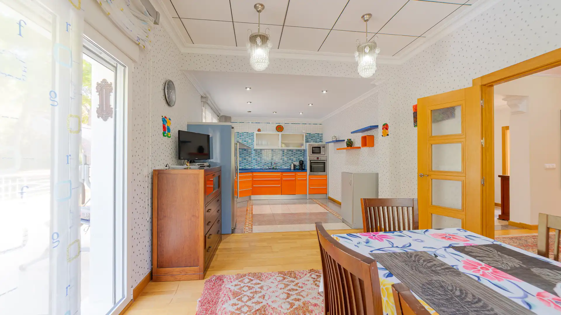 Cocina de Casa o chalet en venta en Pilar de la Horadada con Aire acondicionado, Calefacción y Jardín privado