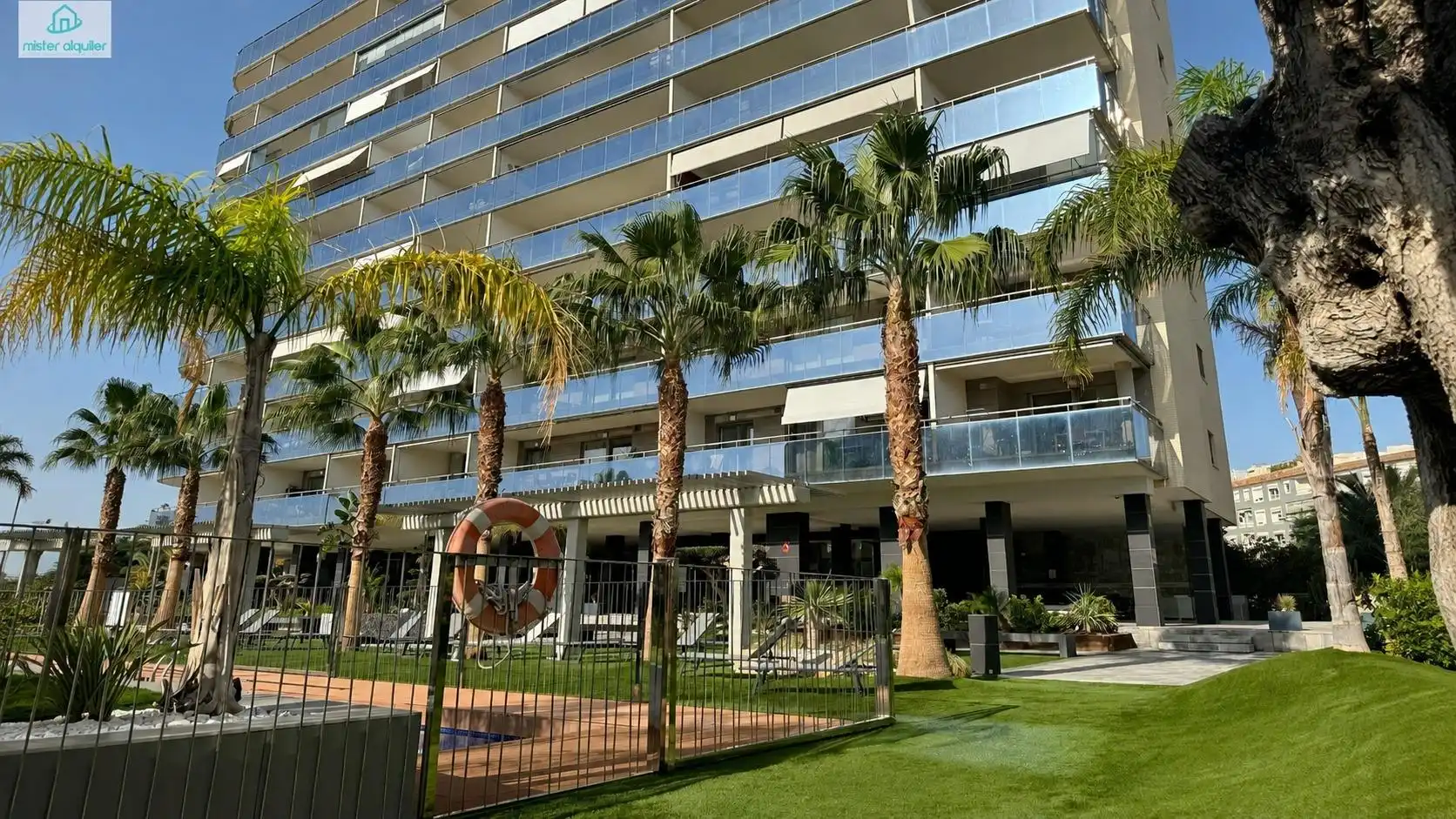 Exterior view of Apartments for rent in El Campello  with Air Conditioner, Heating and Private garden