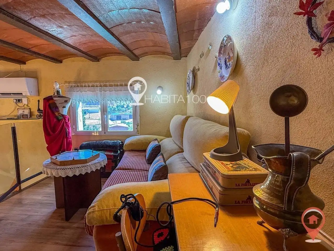 Sala de estar de Casa o chalet en venta en Cañaveras con Aire acondicionado, Calefacción y Terraza