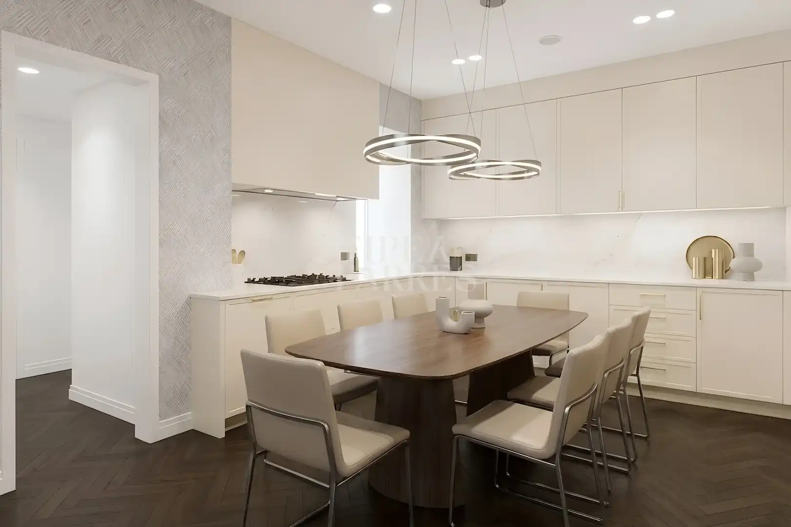 Kitchen of Duplexes for rent in Barcelona  with Air Conditioner, Heating and Terrace
