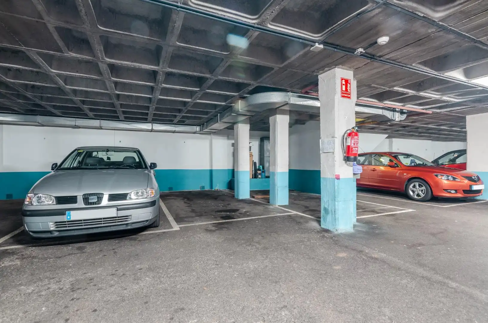 Parking of Flat for sale in Gijón   with Heating and Storage room
